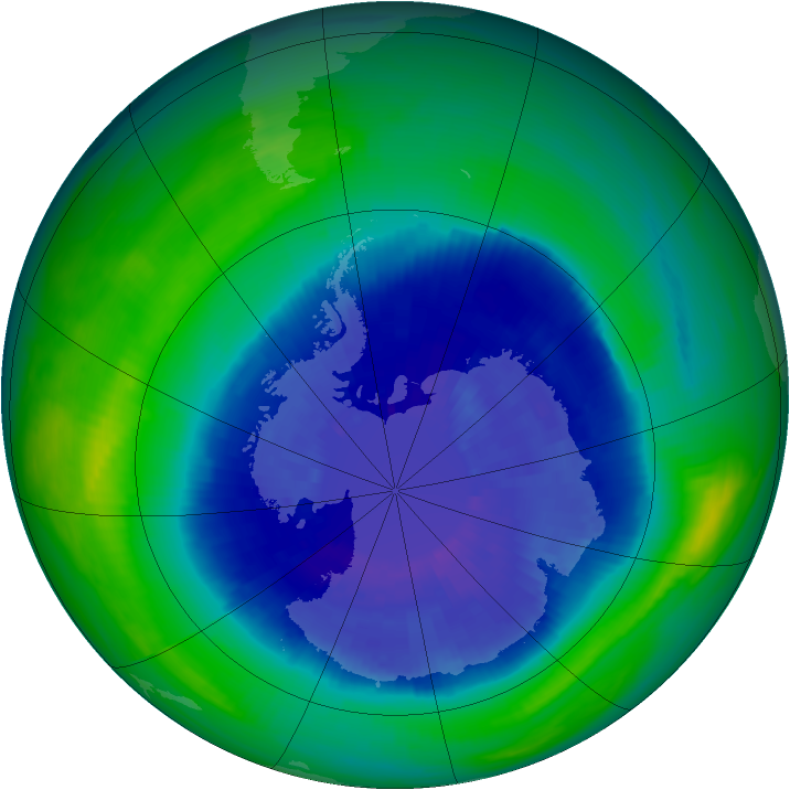 Ozone Map 1987-09-17